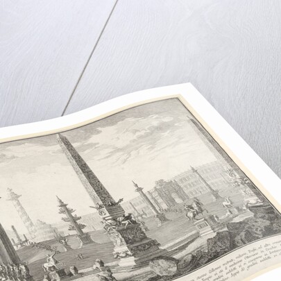 Plate 10: 'The ancient Capitol ascended by approximately one hundred steps […] by Giovanni Battista Piranesi