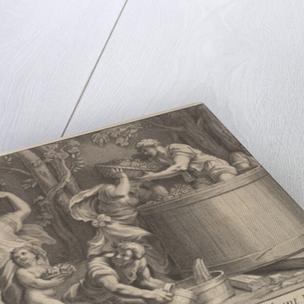 Vintage scene, 1704 by Giovanni Girolamo Frezza