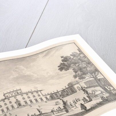 The Royal Villa called il Poggio Imperiale, view…, 1744 by Giuseppe Zocchi