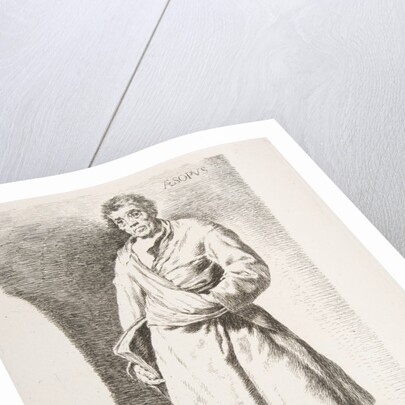 Aesop, from Etchings after Velazquez, 1778 by Francisco Goya