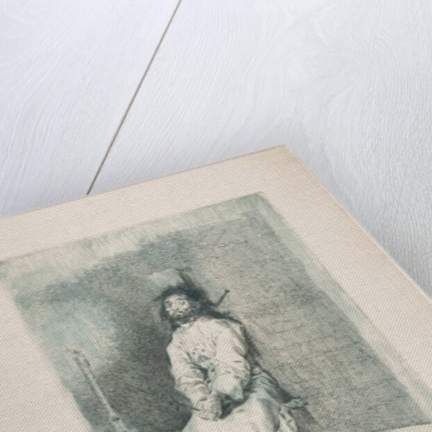 The Garroted Man, ca. 1778-80 by Francisco Goya