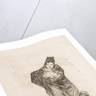 The cloaked man by Unknown