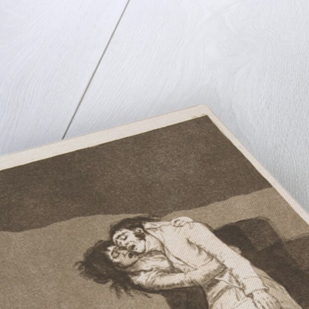 Plate 10 from 'Los Caprichos': Love and death, 1799 by Francisco Goya