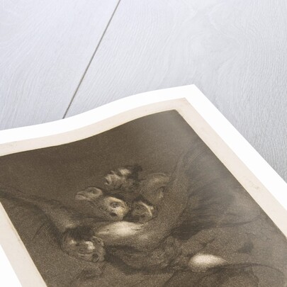 Plate 64 from 'Los Caprichos': Bon voyage, 1799 by Francisco Goya
