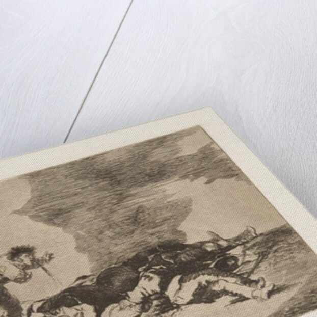 Plate 12 from 'The Disasters of War': 'This …, 1810 by Francisco Goya