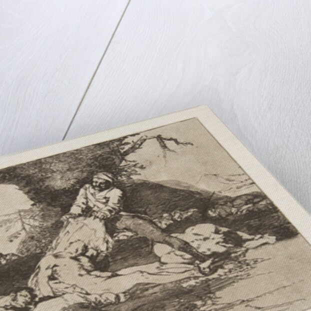 Plate 16 from 'The Disasters of War': 'T…, 1810 by Francisco Goya