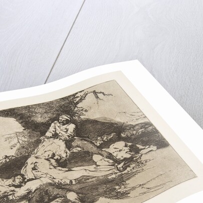 Plate 16 from 'The Disasters of War': 'T…, 1810 by Francisco Goya