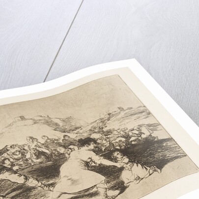 Plate 44 from 'The Disasters of War': 'I saw…, 1810 by Francisco Goya