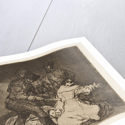 Plate 46 from 'The Disasters of War': 'This …, 1810 by Francisco Goya