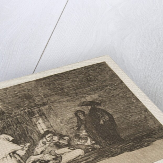 Plate 49 from 'The Disasters of War': 'A …, 1811-12 by Francisco Goya