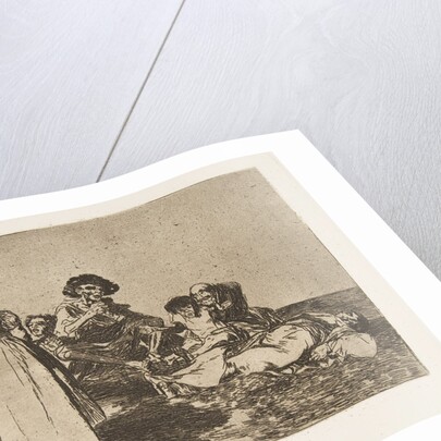 Plate 55 from 'The Disasters of War': 'Th…, 1811-12 by Francisco Goya