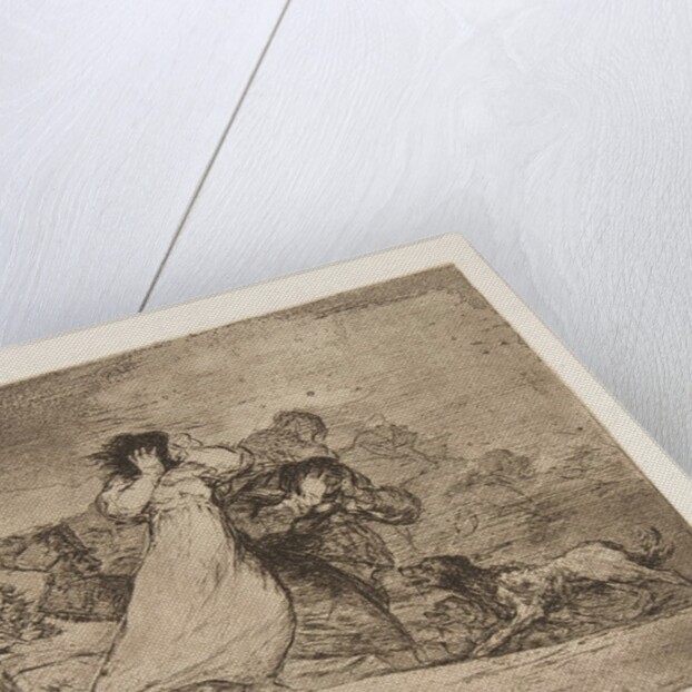 Plate 65 from 'The Disasters of War' by Francisco Goya