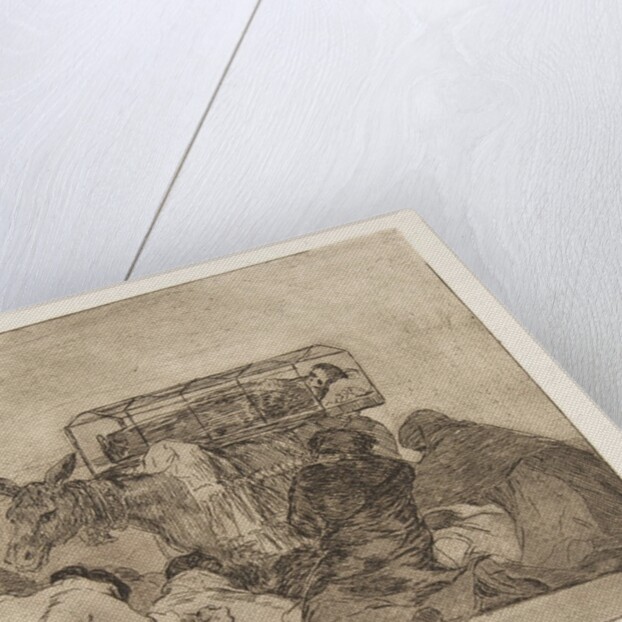 Plate 66 from 'The Disasters of War' by Francisco Goya