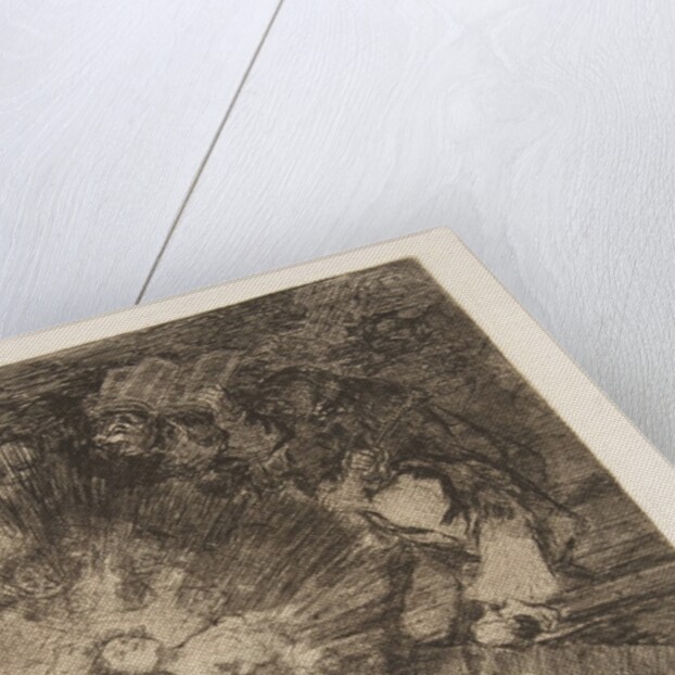 Plate 80 from 'The Disasters of War': 'Wil…, 1810-20, published 1863 by Francisco Goya