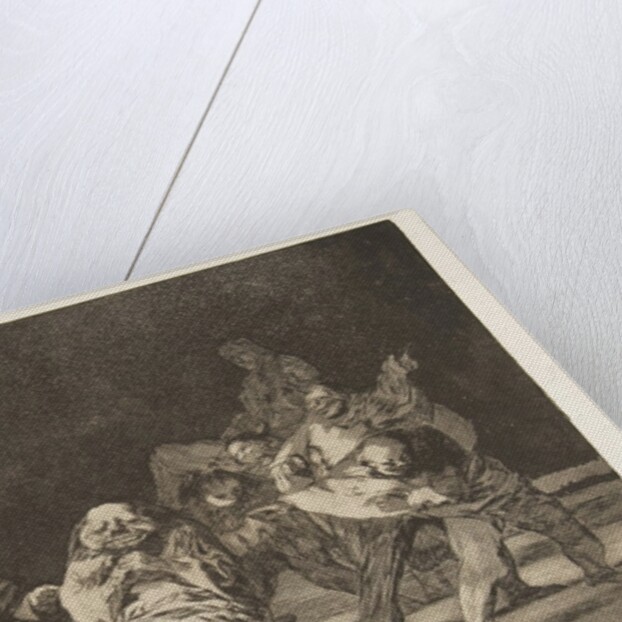Plate 17 from the 'Disparates': Loyalty, ca. 1816-23 by Francisco Goya