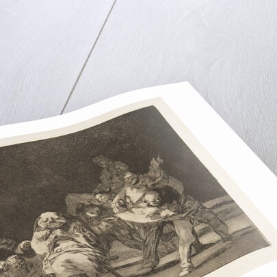 Plate 17 from the 'Disparates': Loyalty, ca. 1816-23 by Francisco Goya