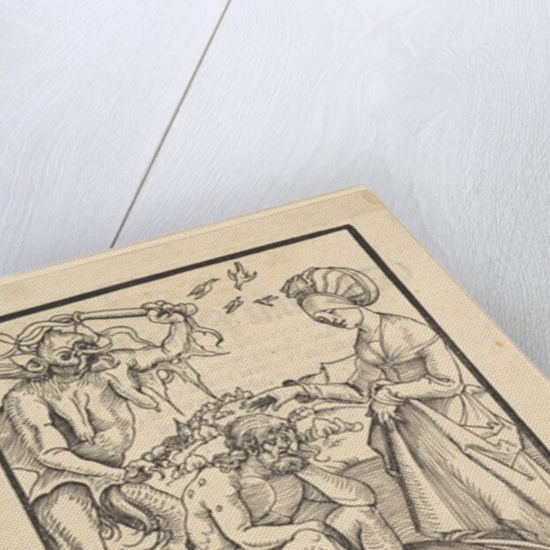 Job Tempted by a Demon, 1509 by Hans Baldung