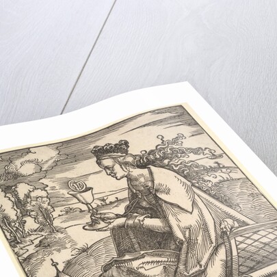 St. Barbara, ca. 1505 by Hans Baldung