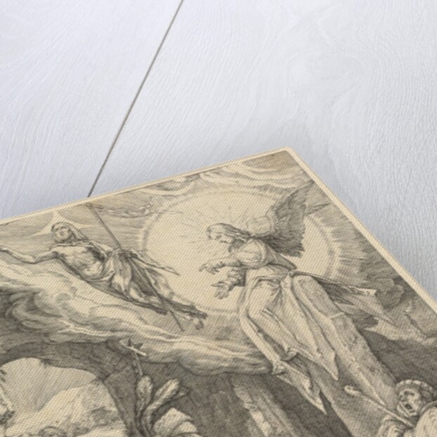 The Resurrection, from The Passion of Christ, 1596 by Hendrik Goltzius