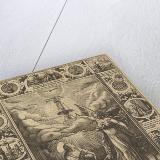 Ave Maria, from Allegorical Scenes on the Life of Christ, from Christian and Profane Allegories by Hendrik Goltzius