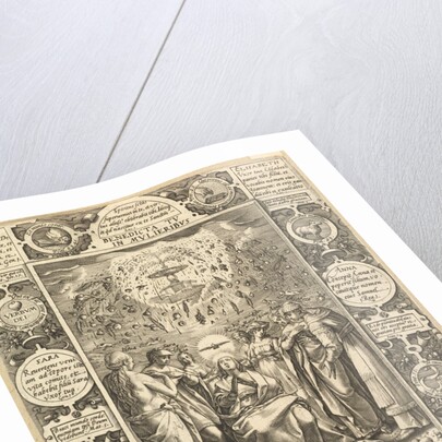 Benedicta tu in Mulieribus, from Christian and Profane Allegories by Hendrik Goltzius