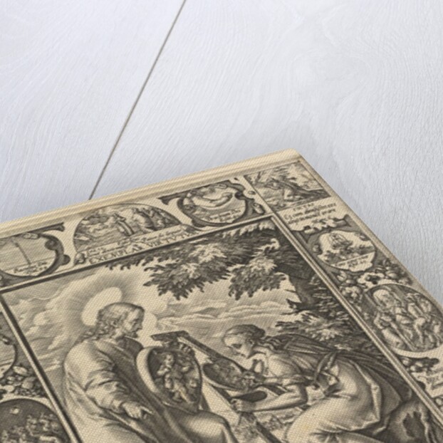 Exemplar Virtutum, from the Allegorical Scenes from the Life of Christ by Hendrik Goltzius