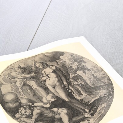 The Sixth Day, from the series The Creation of the World, ca. 1598 by Jan Muller