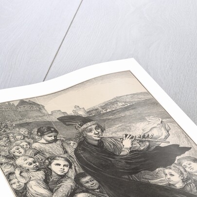 The Pied Piper of Hamelin, 1868 by Henry Marsh