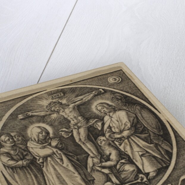 The Crucifixion by Hieronymous Wierix
