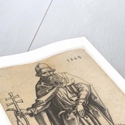 Saint Anthony, 1564 by Hieronymous Wierix/Jan Wierix