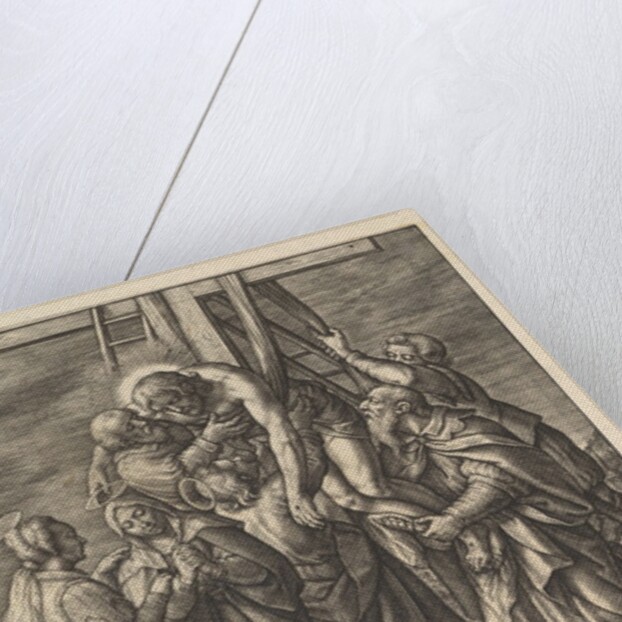 Descent from the Cross, before 1619 by Hieronymous Wierix