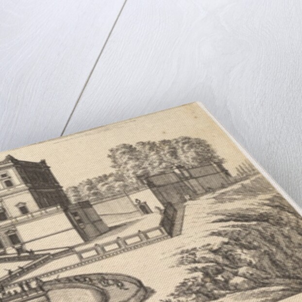 View of Caprarola, from a series of fifteen views of Italy and France, 17th century by Israel Silvestre