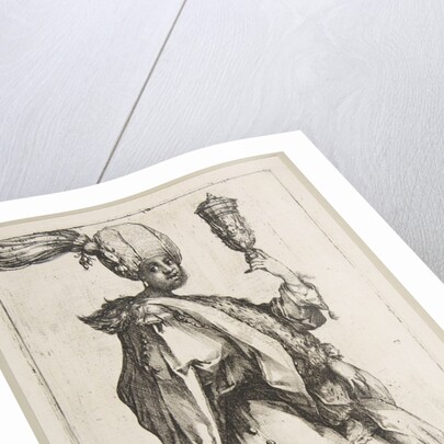 Balthasar, from Three Magi series, 1595-1616 by Jacques Bellange