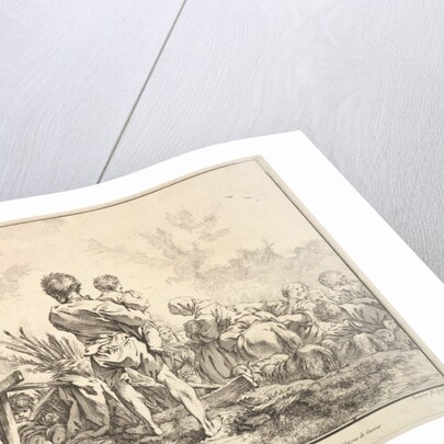 The Caravan, mid to late 18th century by Jacques Gabriel Huquier