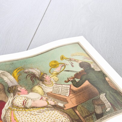 The Pic-Nic Orchestra, April 23, 1802 by James Gillray