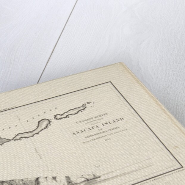 U.S. Coast Survey…Sketch of Anapaca Island in Santa Barbara Channel, 1854-57 by James Abbott McNeill Whistler/John Young/Charles Knight