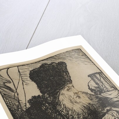 Philosopher with an Hourglass, 1620-74 by Jan Lievens