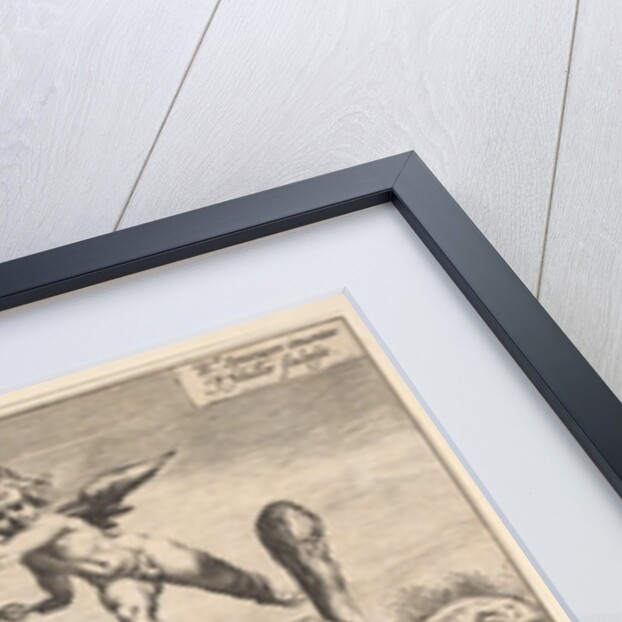 Hercules Being Shown the Mountainous Road to the Temple of Immortal Fame in the Compan…, ca. 1591 by Jan Muller