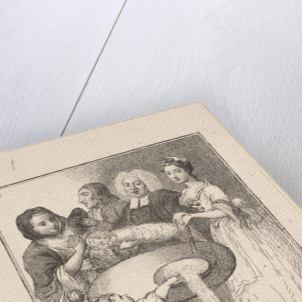 Orator Henley Christening a Child, 1794 by Jane Ireland