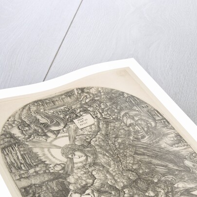 The Angel Gives Saint John the Book to Eat, from the Apocalypse by Jean Duvet