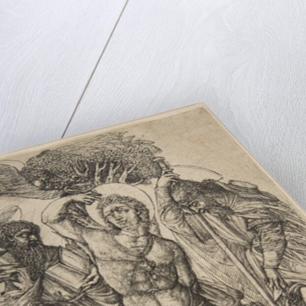 Saints Sebastian, Anthony and Roch by Jean Duvet