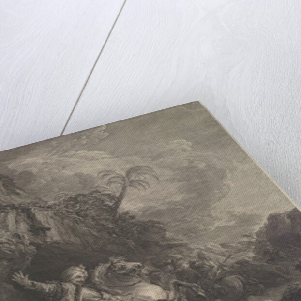 La Chasse au Tigre, 18th century by Jean Jacques Flipart