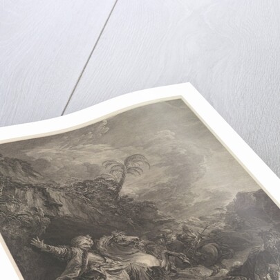 La Chasse au Tigre, 18th century by Jean Jacques Flipart