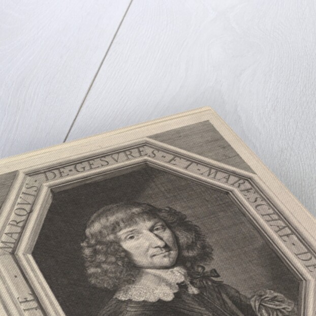 Francois Potier, marquis de Gesvres, marechal de camp by Jean Morin