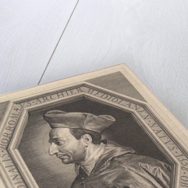 Saint Charles Borromee, cardinal et archeveque de Milan by Jean Morin