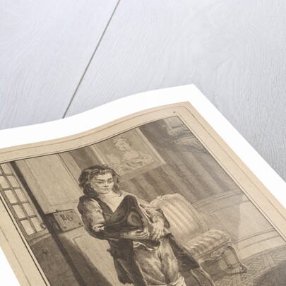 Décrotteur, from Mes gens, ou Les commissionnaires ultramontains au servi…, 1766-70 by Jean-Baptiste Tillard