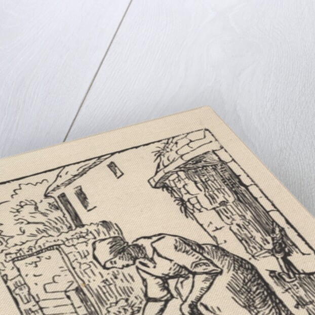 Woman Emptying a Bucket, 1834-75 by Pierre Millet