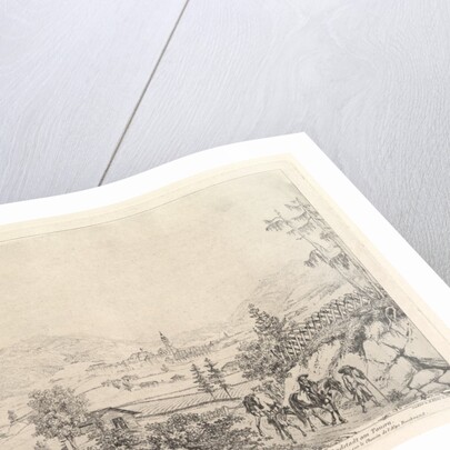 Rural Landscape, 'Radstadt am Tauren', early 19th century by Johann Christian Erhard