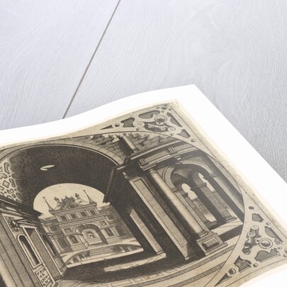 Plate from 'Varie Architecture', ca. 1560 by Johannes van Doetecum I