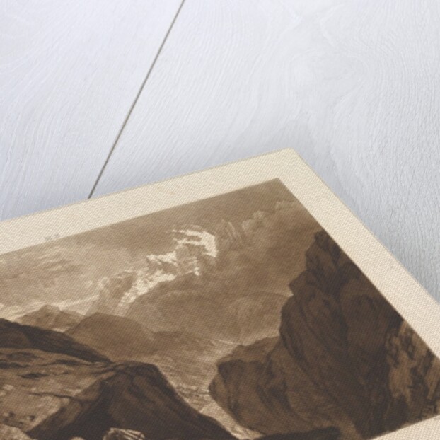 Mt. St. Gothard, February 20, 1808 by JMW Turner